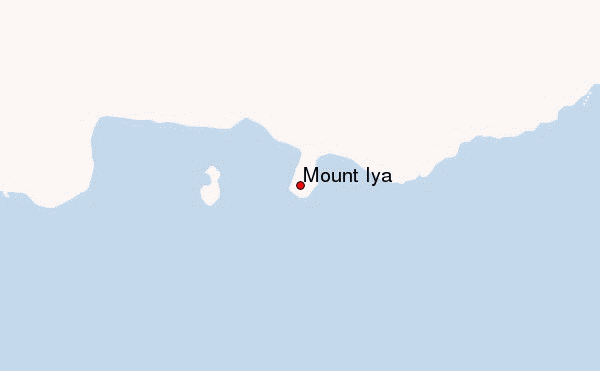 Mount Iya Location Map