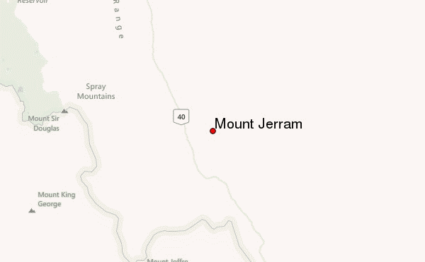 Mount Jerram Location Map