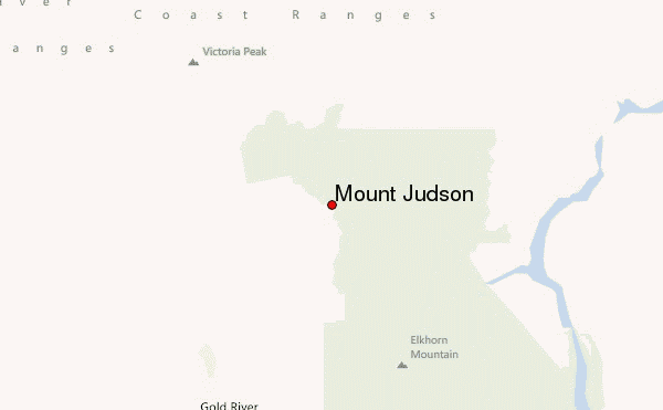 Mount Judson Location Map