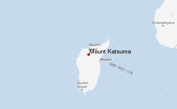 Mount Katsuma Location Map