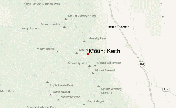 Mount Keith Location Map