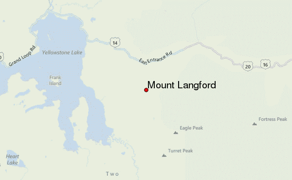 Mount Langford Location Map