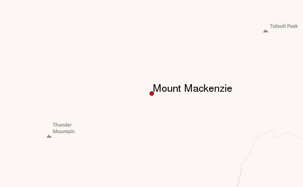 Mount Mackenzie Location Map