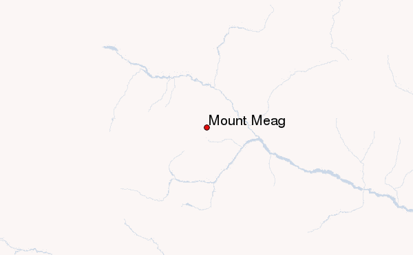 Mount Meag Location Map