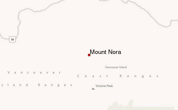 Mount Nora Location Map