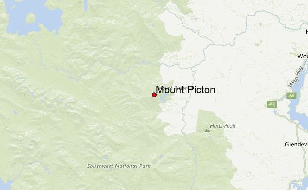 Mount Picton Location Map
