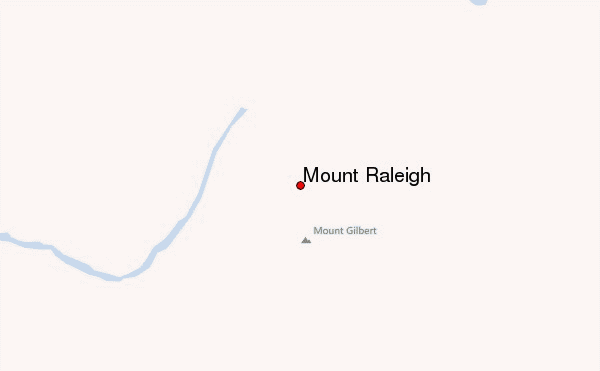 Mount Raleigh Location Map