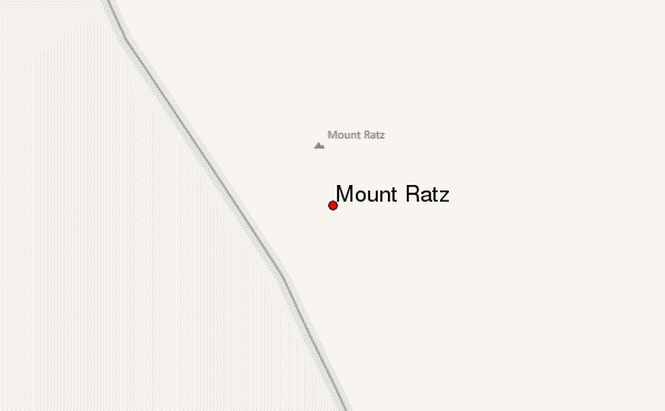 Mount Ratz Location Map