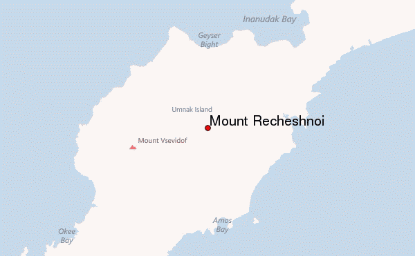 Mount Recheshnoi Location Map
