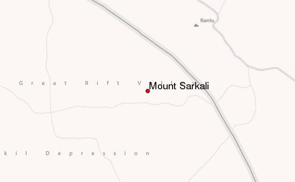 Mount Sarkali Location Map