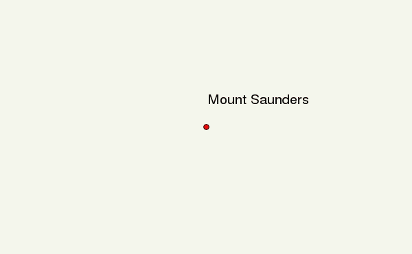 Mount Saunders Location Map
