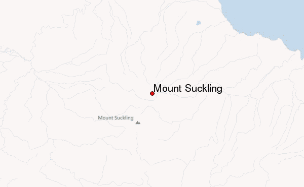 Mount Suckling Location Map