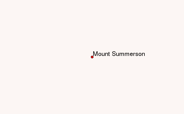 Mount Summerson Location Map