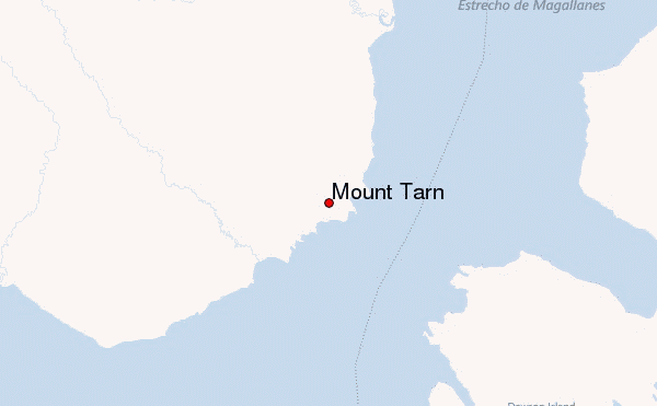 Mount Tarn Location Map