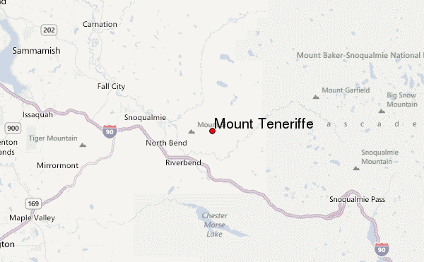 Mount Teneriffe Location Map