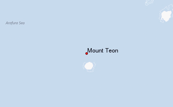 Mount Teon Location Map