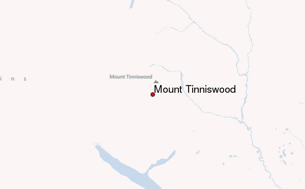 Mount Tinniswood Location Map