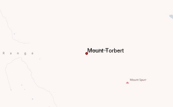 Mount Torbert Location Map