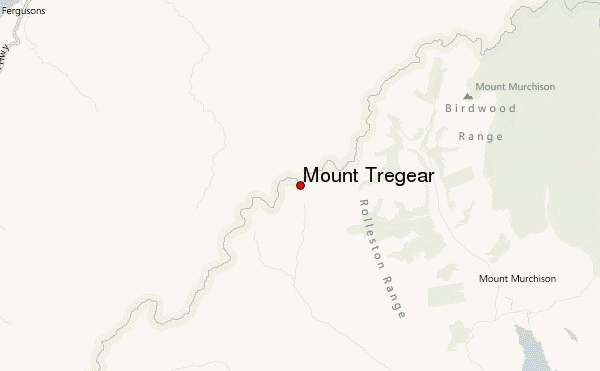 Mount Tregear Location Map