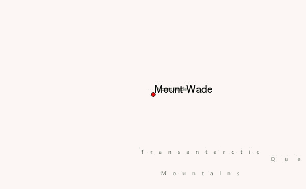 Mount Wade Location Map