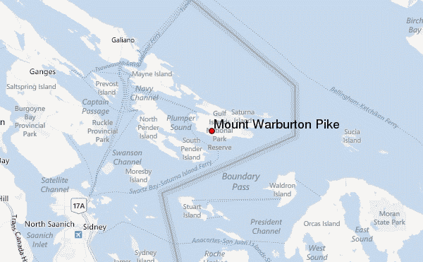 Mount Warburton Pike Location Map