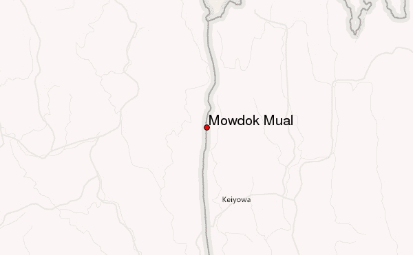 Mowdok Mual Location Map