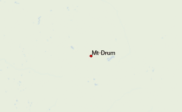 Mt Drum Location Map