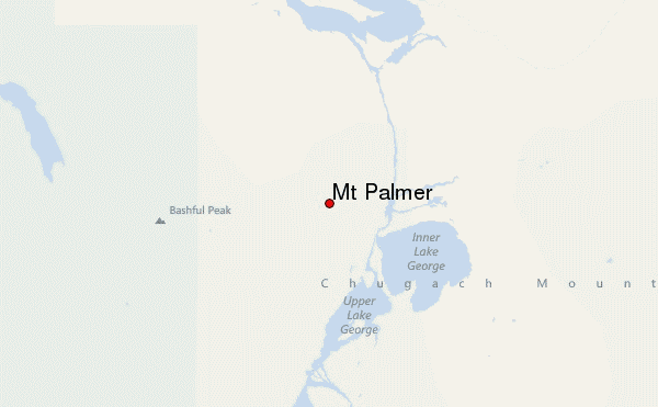 Mt Palmer Location Map