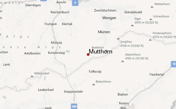 Mutthorn Location Map