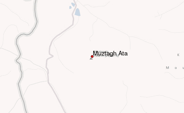 Muztagh Ata Location Map