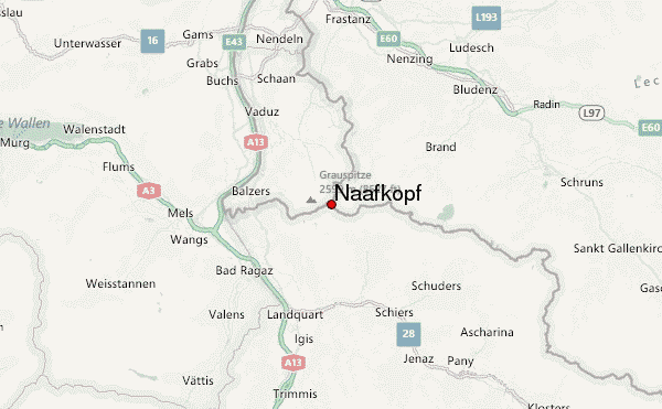 Naafkopf Location Map