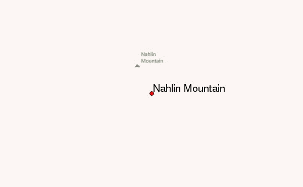 Nahlin Mountain Location Map