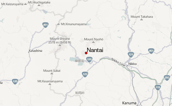 Nantai Location Map