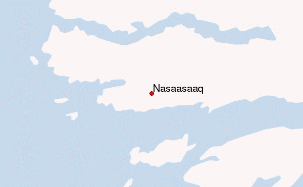 Nasaasaaq Location Map