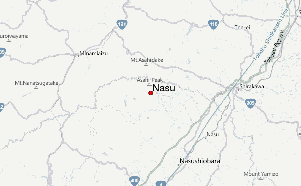 Nasu Location Map