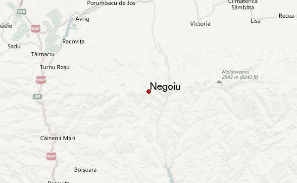 Negoiu Location Map