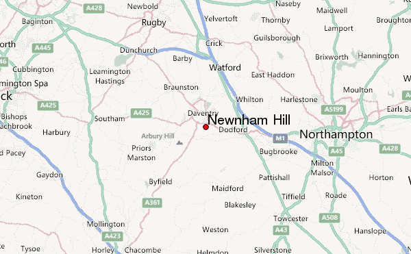 Newnham Hill Location Map