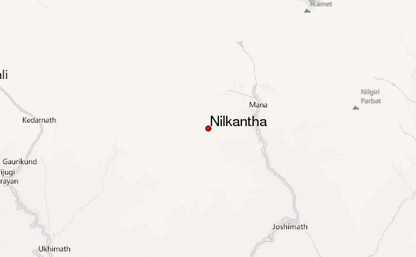 Nilkantha Location Map