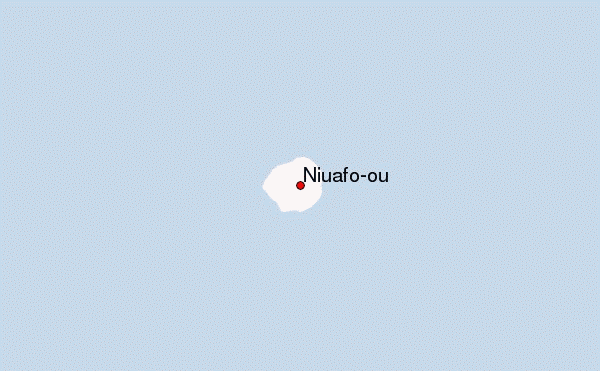 Niuafo'ou Location Map