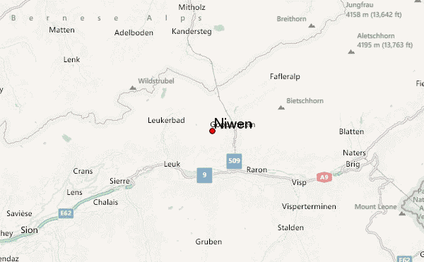 Niwen Location Map