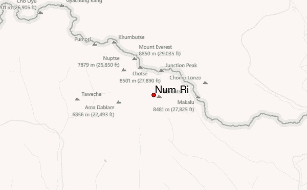 Num Ri Location Map