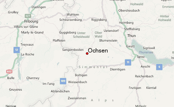 Ochsen Location Map