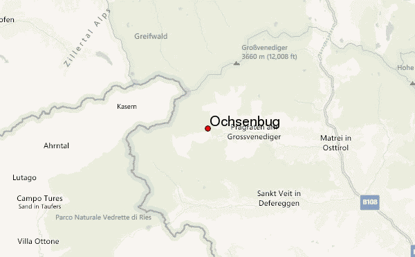 Ochsenbug Location Map