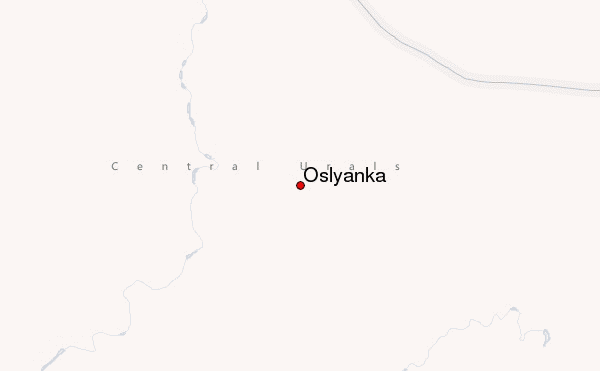 Oslyanka Location Map