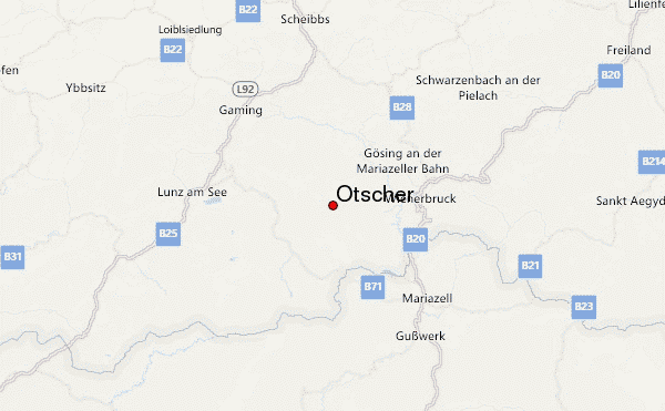 Ötscher Location Map