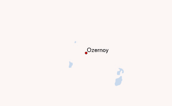 Ozernoy Location Map