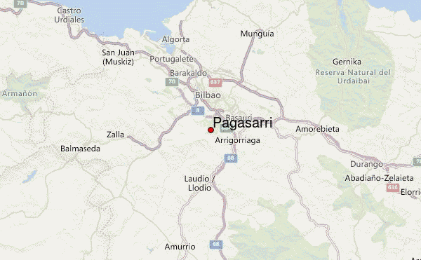 Pagasarri Location Map