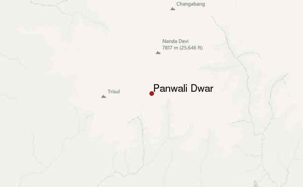 Panwali Dwar Location Map