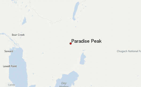Paradise Peak Location Map