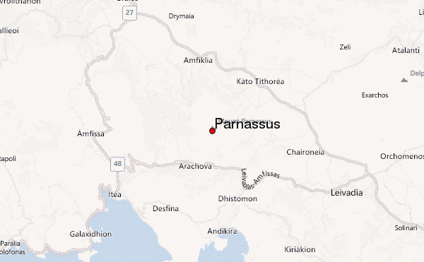 Parnassus Location Map
